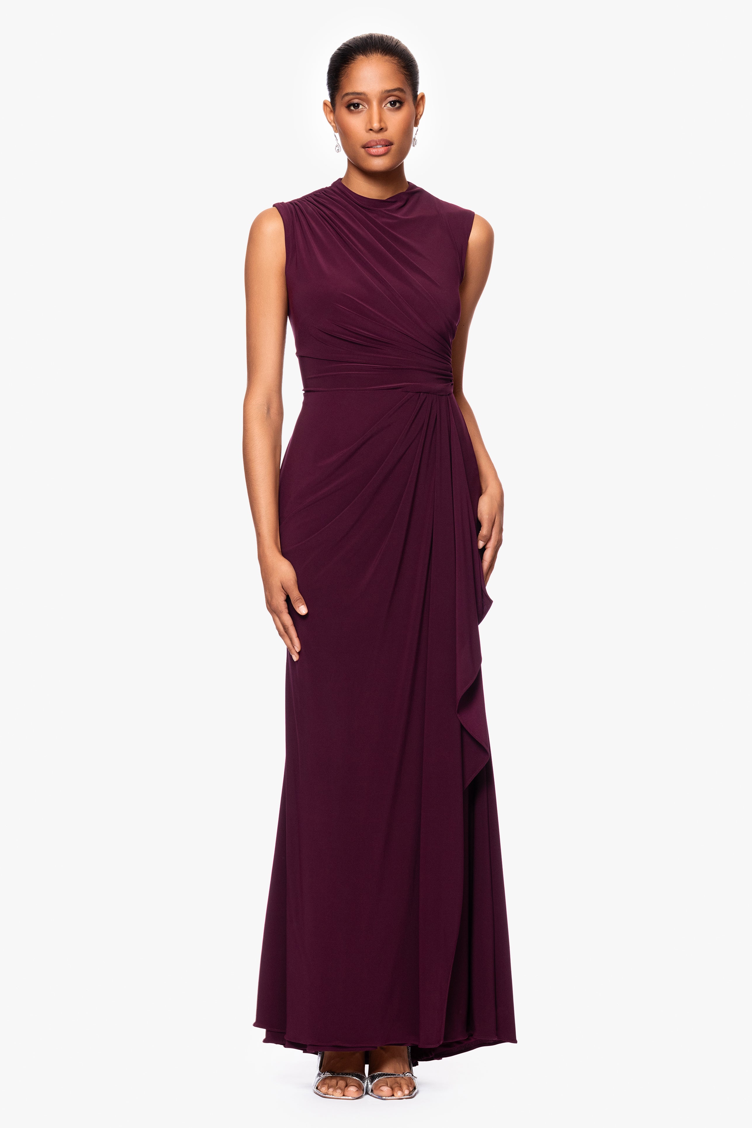 Jersey knit formal dresses sale