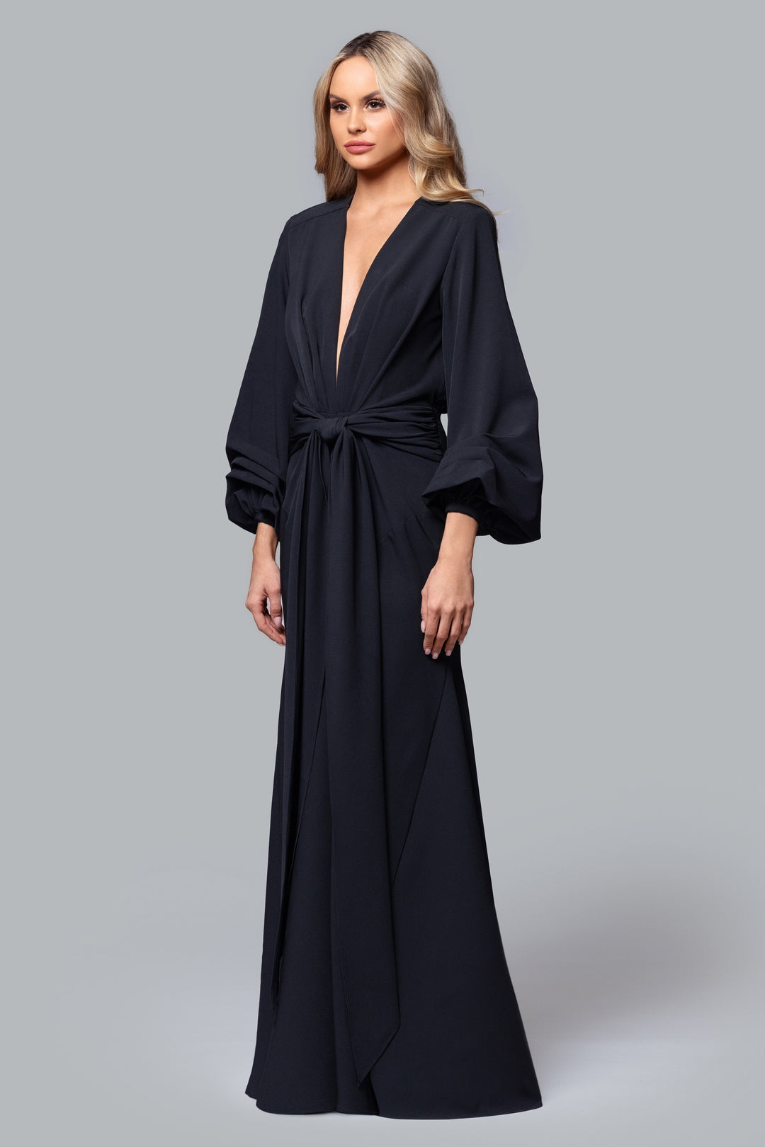 GHRAIL "Millie" Crepe Gown