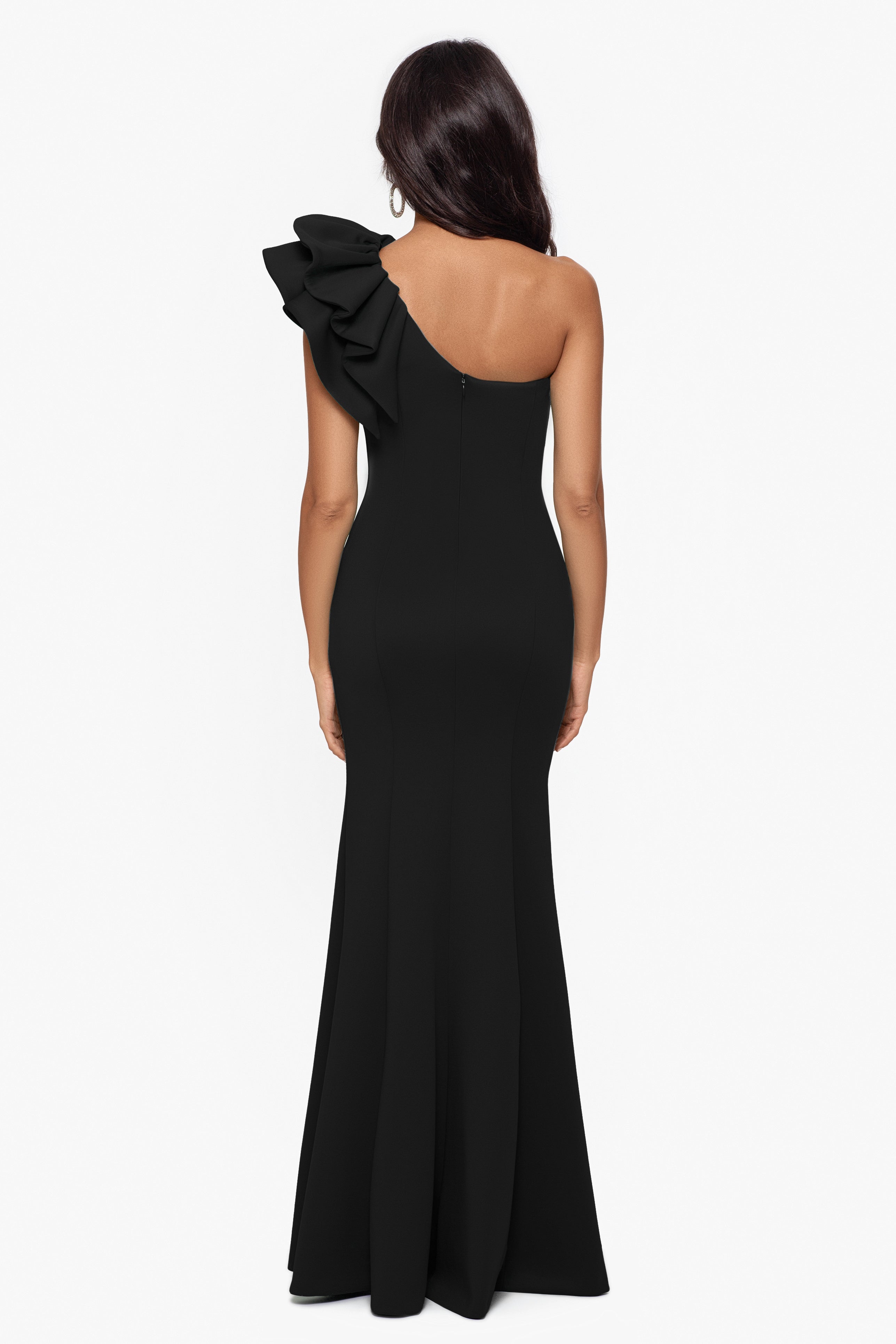 Filiz One Shoulder Cut Out Mini Dress in Black | Oh Polly